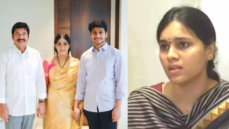 Telugu360's tweet photo. మేఘన చేసిన ఆరోపణలకు జోగి రమేష్ సమాధానం ఇస్తారా?

జోగి రమేష్ కుటుంబ సమస్యను రాజకీయం చేసుకున్నారు. ప్రెస్మీట్ పెట్టి మేఘన కుటుంబంపై ఆరోపణలు చేశారు.

మేఘన కుటుంబం ప్రెస్మీట్ పెట్టి అన్ని వివరాలు చెప్పింది. ఇంకా బయటకు పెట్టాల్సి�� వీడియోలు చాలా ఉన్నాయని కూడా చెప్పారు. 

మేఘన నేరుగా తెర ముందుకు రావడంతో జోగి రమేష్‌ను దూరం పెడుతున్న వైసీపీ !?

జోగి రమేష్‌కు వ్యతిరేకంగా వైసీపీ సోషల్ మీ��ియాలో పోస్టులు

కుటుంబ వివాదాన్ని పార్టీకి అంటగడుతున్నారని ఆగ్రహం

సజ్జల, జగన్ ప్రస్తావన మేఘన తీసుకు రావడం, పదవుల కోసమే మత మార్పిడి అనే ప్రచారంతో వైసీపీ ఉక్కిరిబిక్కిరి

సెటిల్ చేసుకోవాలని సూచించినా రోడ్డున పడ్డారని జోగిపై తాడేపల్లి ప్యాలెస్ అసహనం

#Jogiramesh