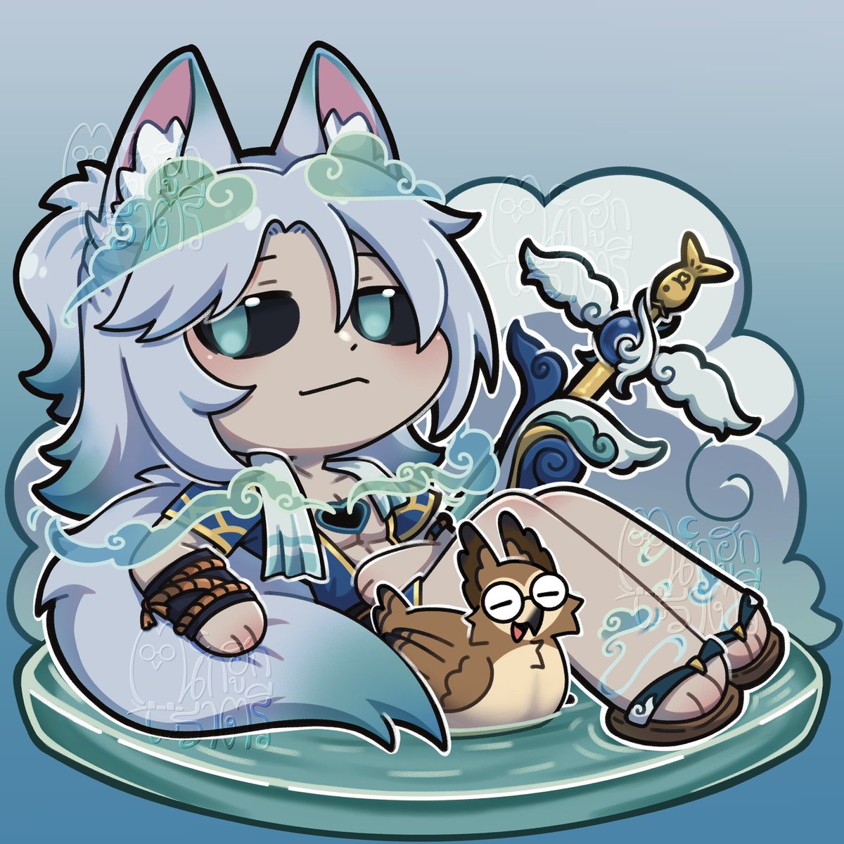 NightOwl_Ratree's tweet photo. FA Skin💚✨ Spirit blossom springs #Viego 
#ArtofLegends https://t.co/KkXnWaMJuH