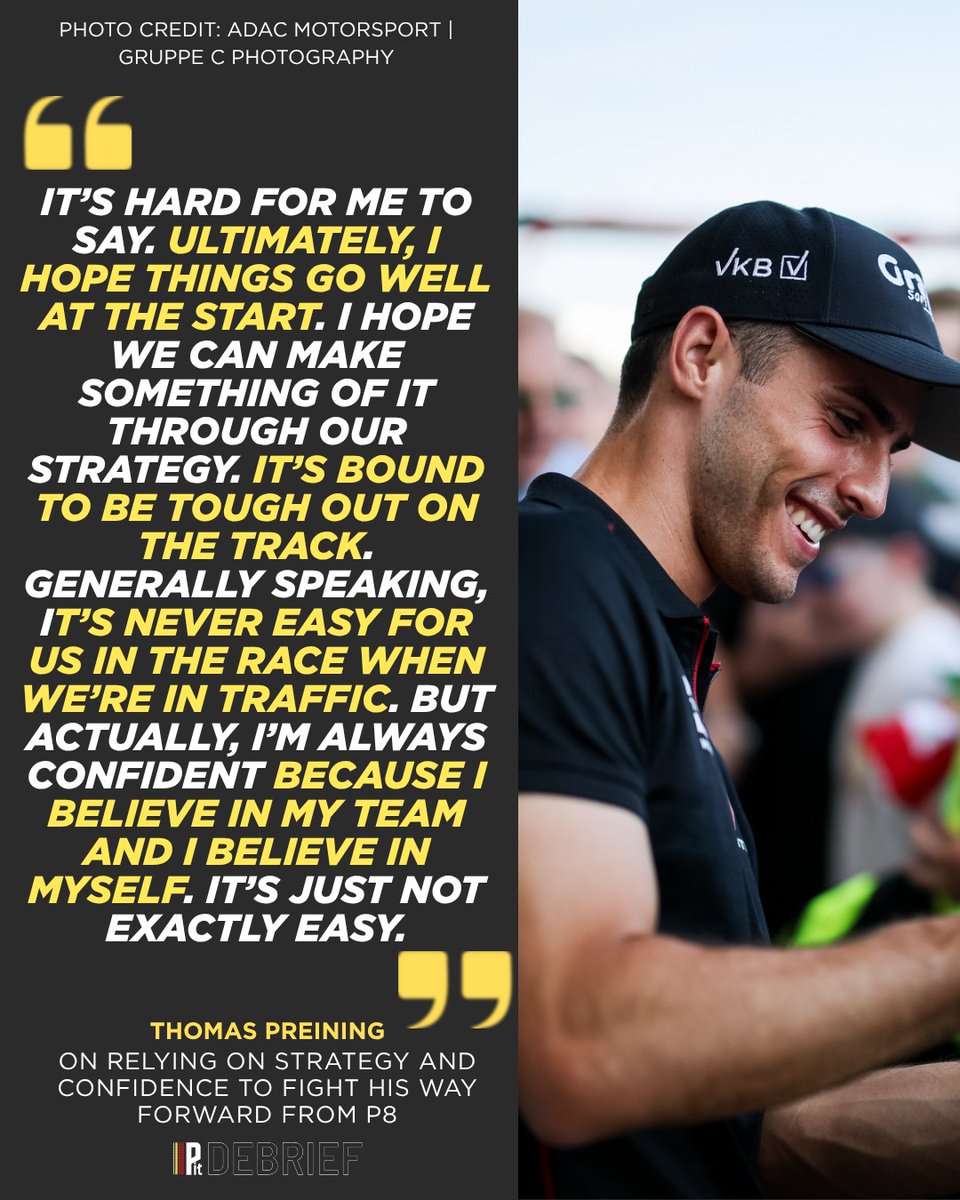 andersonbryan80's tweet photo. Thomas Preining tells Pit Debrief he is taking risks to close the DTM title gap, while trusting himself and his team to move forward despite the challenges of racing in traffic. https://t.co/jpCUHZbcUv