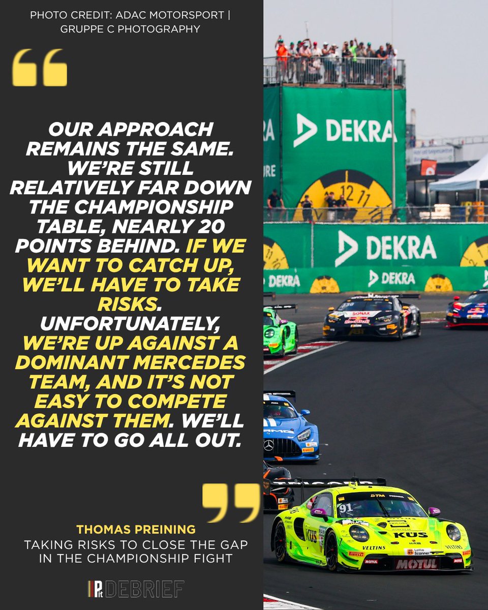 andersonbryan80's tweet photo. Thomas Preining tells Pit Debrief he is taking risks to close the DTM title gap, while trusting himself and his team to move forward despite the challenges of racing in traffic. https://t.co/jpCUHZbcUv