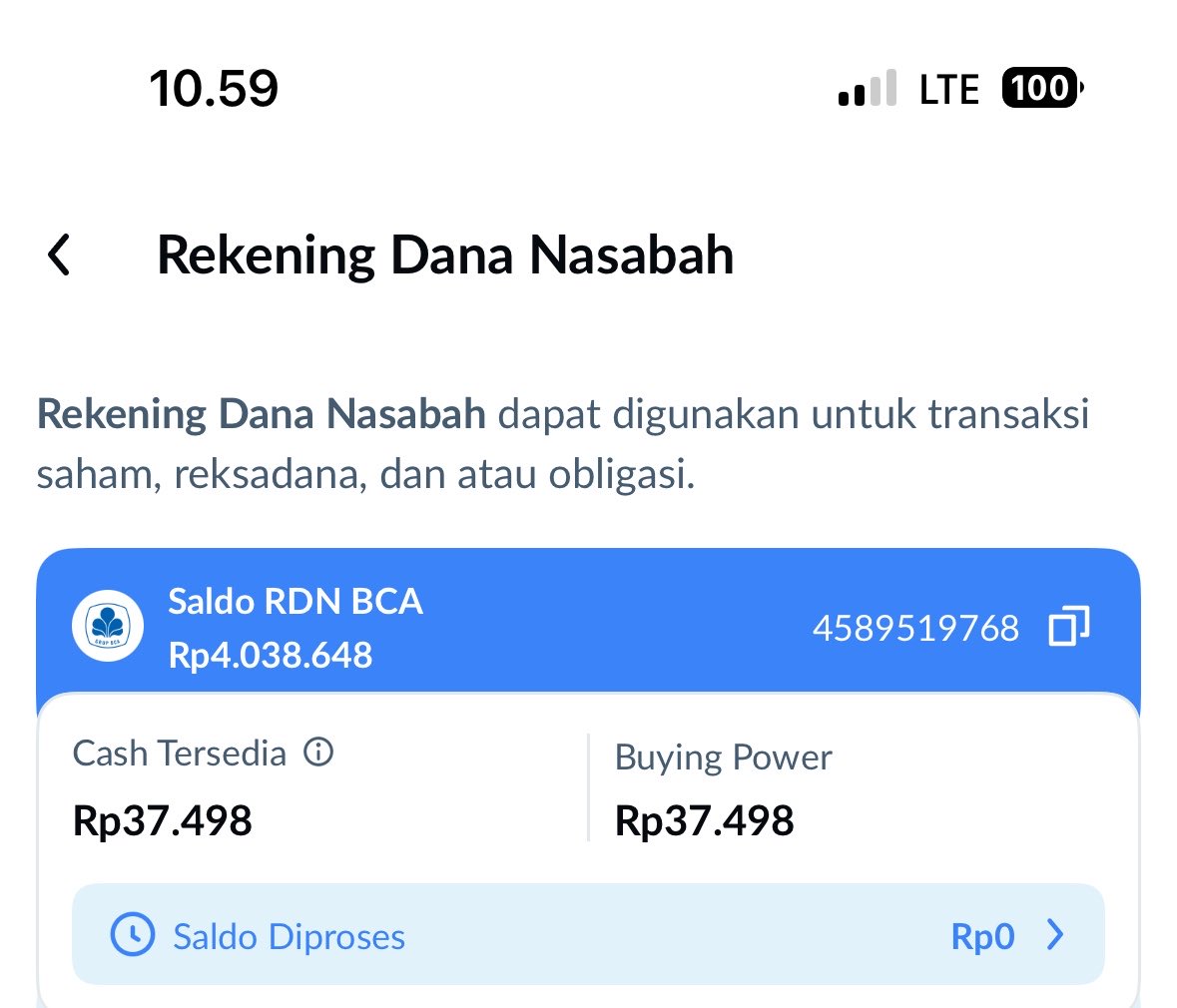 rendi_liem's tweet photo. @ajaib_investasi lu kacau juga ya gw hub CS lu ga ada respon. Gw jual reksadana udah diproses dari tgl 13. Gw cek di m banking RDN gw duitnya udh masuk dr tgl 13. Di aplikasi lu gw ga bisa narik itu saldonya beda https://t.co/yU5GKegR0X