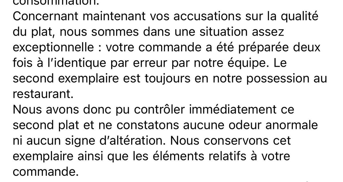 cgtvoff's tweet photo. Ils ont osé me dire que (par chance) ils ont préparé deux fois ma commande et que celle qu’ils ont préparée en plus, ils l’ont (par chance) conservée et qu’elle est excellente. 

Je suis explosé de rire. 

Allez tous chez Pasta Machine, c’est un régal. https://t.co/Px6536iEbe