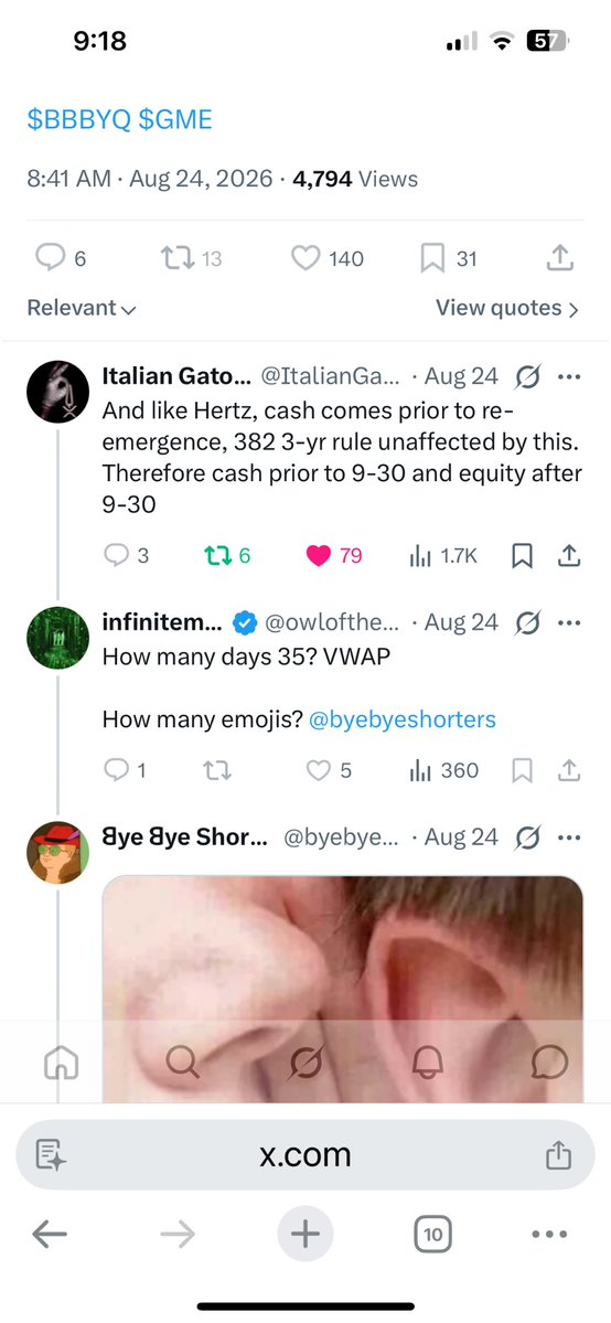 Ripplr389658's tweet photo. BBBYQ- I don't know anything, but this is supposed to prove we're getting paid! https://t.co/l9xXO2wbwZ