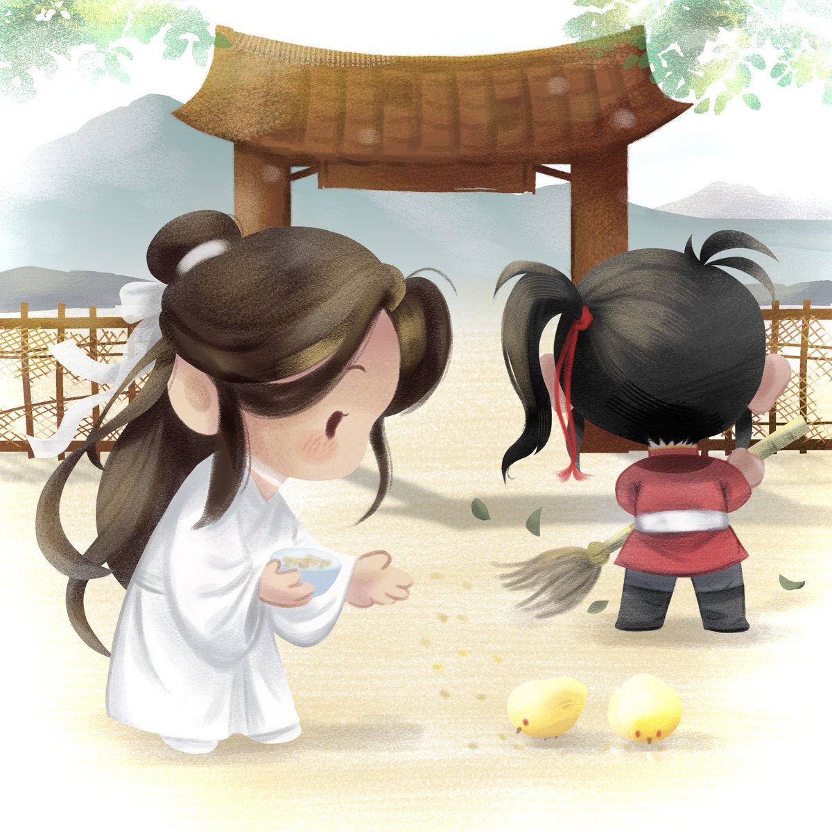 sfxpress's tweet photo. 花怜幸せな日常

#tgcf #天官賜福 #hualian https://t.co/ZYdiRBSf1s
