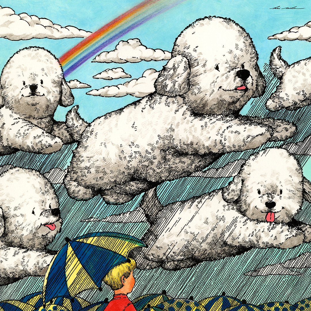 kei_illust18's tweet photo. 世界犬の日（National Dog Day） https://t.co/Gex33AHlH3