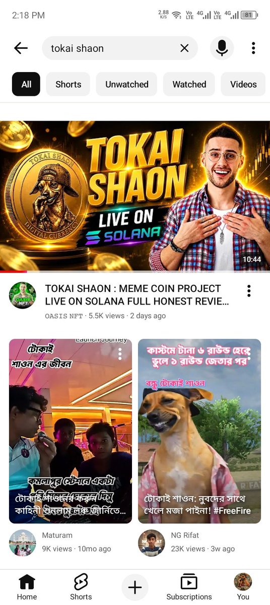 TokaiShaon's tweet photo. @WatchfulWeb3 @followers 
Dear friends, did you know that 'Tokai Shaon' is one of the most popular viral memes in Asia? If you didn't know, you can search for it right now on Facebook, YouTube, Instagram, or TikTok.
Buy Now: 5doT8U4UUK2Ae7t9vDgYpaj9DJiKoCUU1586PMDDpump
#SHAON #tokaishaon #sol https://t.co/EllUB6FhEa