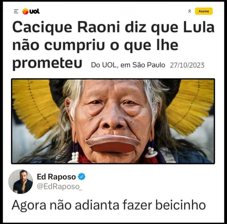nelsonpaffi's tweet photo. "...agora não adianta fazer beicinho..." https://t.co/QmRSv3a4Hg