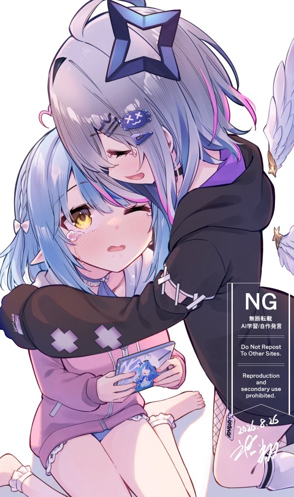 hikawa21's tweet photo. アルバムの話を聞いて「アニメの主題歌決まった時にかなたんが泣いてくれた」って言ってたエピソードを思い出してました。１ｓｔアルバムおめでとうございますラミィさん。
#かなたーと #らみあーと https://t.co/vH1UruUnr2