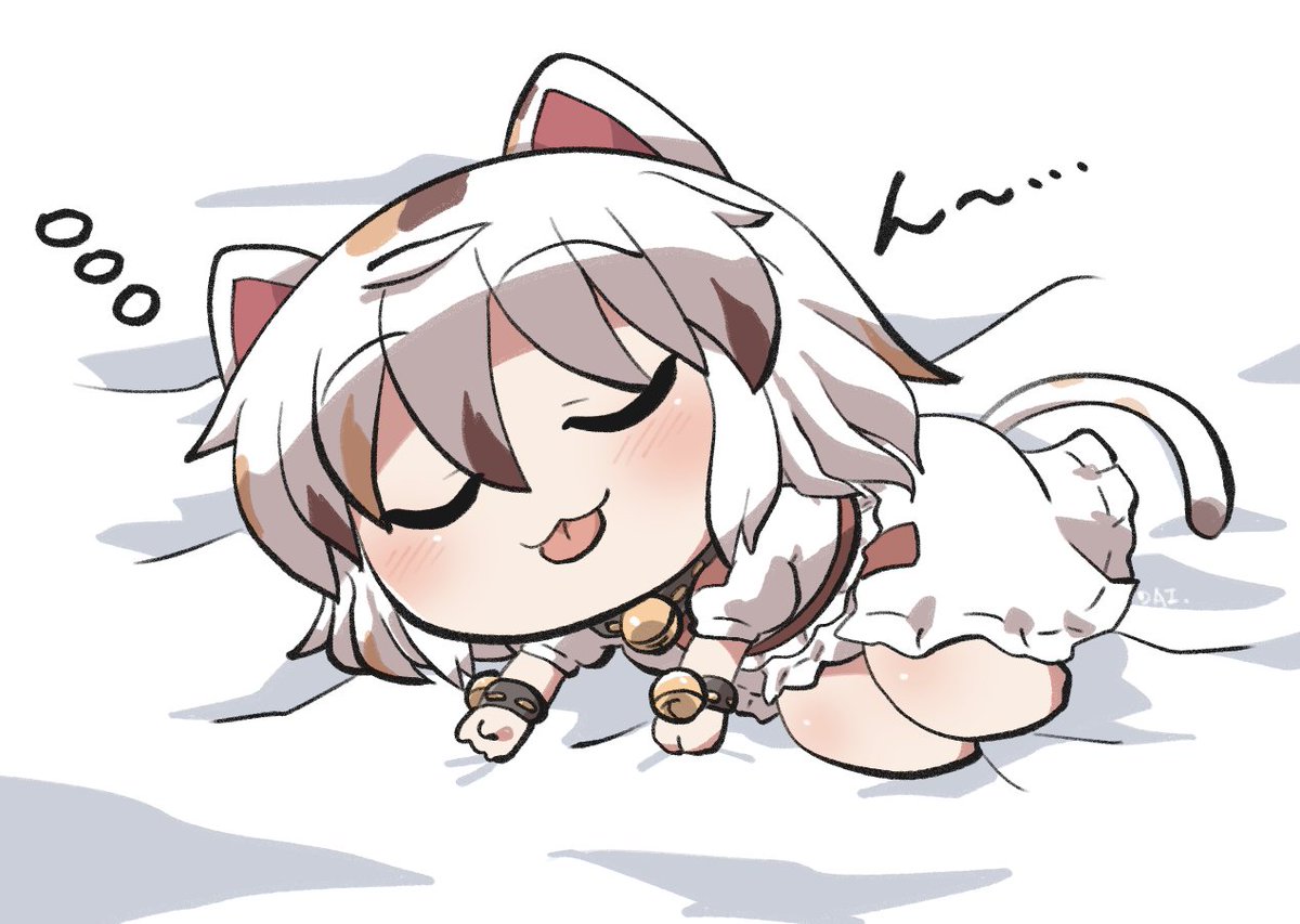 rokugou's tweet photo. 寝ているミケちゃんを見守ろう🥹🐱👅💤 https://t.co/9Xfya7xWpQ