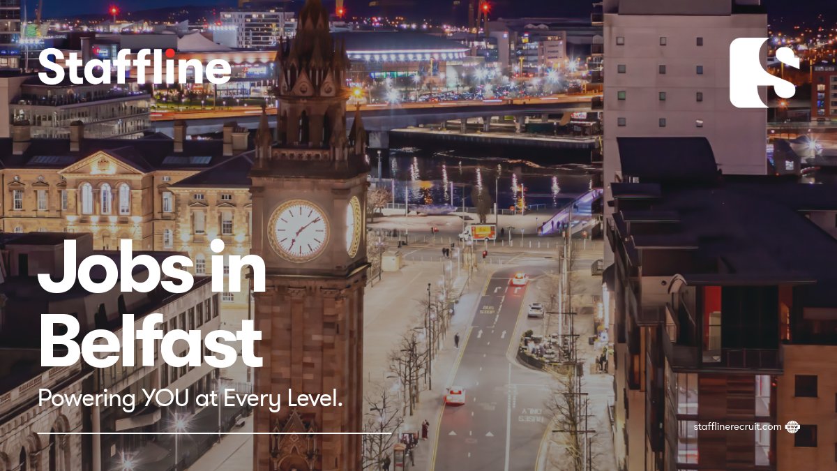 StafflineIre's tweet photo. Looking for work in Belfast? 📍

Explore our latest vacancies and apply today:
 https://t.co/V9zDLJCAz4 https://t.co/Eupa3P0Zq5