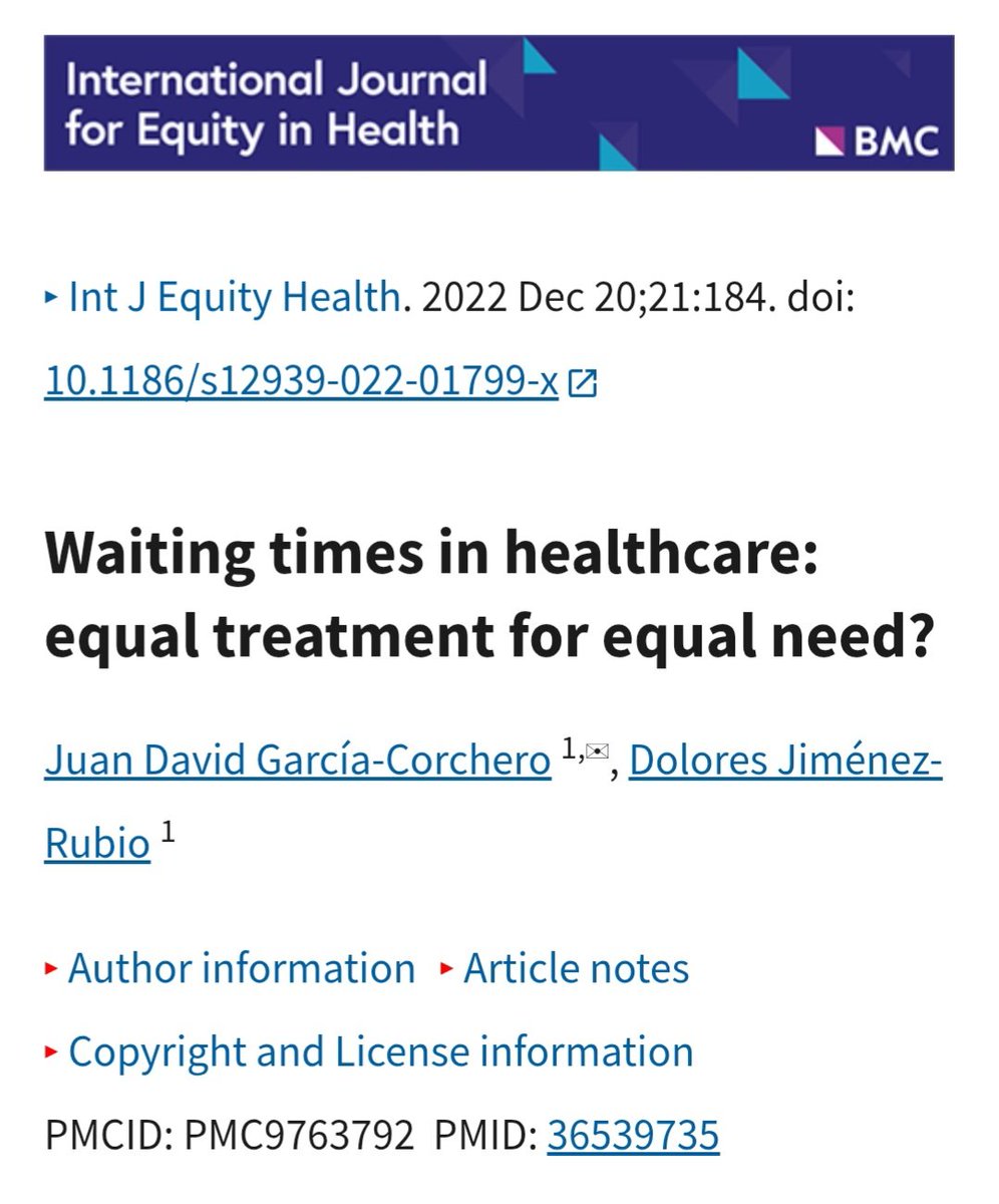 dickush's tweet photo. @HusseinMohamedg @EricLatiff Any evidence on waiting time &amp; patient health outcome, as part of healthcare access? Ref: value-based healthcare.. https://t.co/jjXdD5snRx