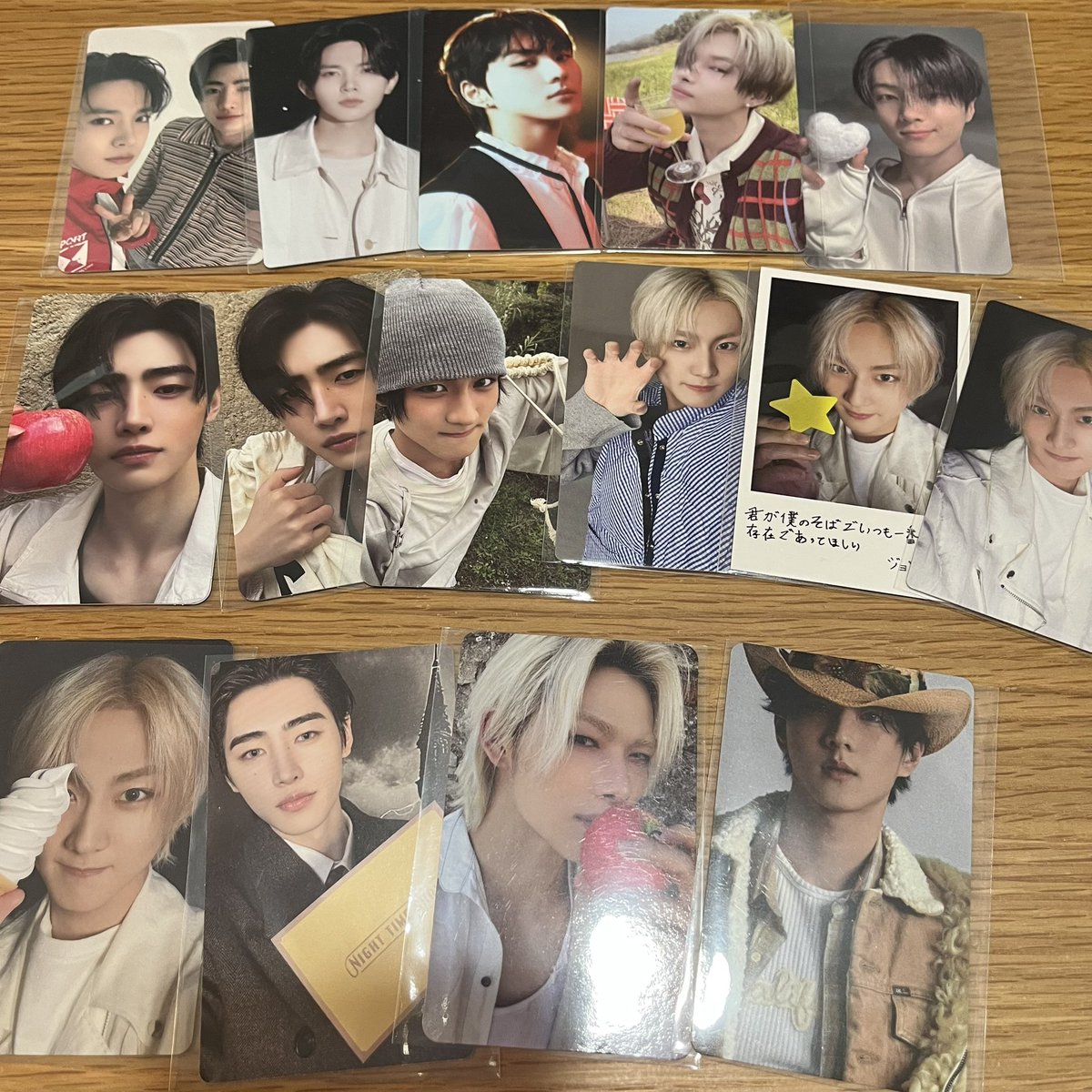 128mnpk's tweet photo. ENHYPEN THE SIN : BLISS トレカ交換  HMV  タワレコ　weverse ラキドロ 特典

【譲】ジョンウォン、ジェイ、ジェイク、ソヌ、ニキ

【求】ソンフン

郵送希望しております！
写真に載っていないもの、異種も検討いたします！
お気軽にお声がけください😌
#ENHYPEN交換 https://t.co/Esp2IgjEtd