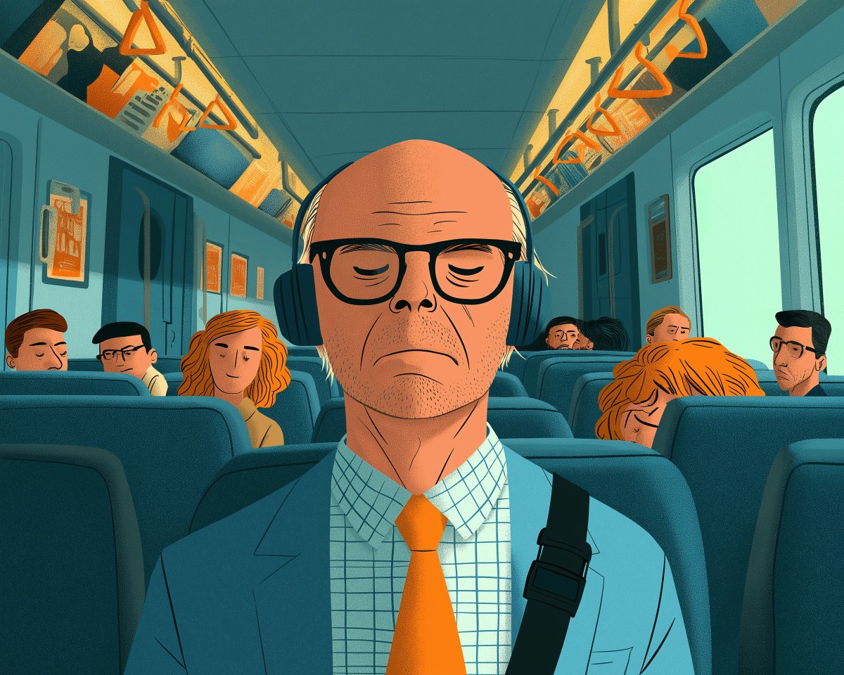 gridzzle's tweet photo. Between Stops

Blended two style references for this commuter set and really liked where the mix landed.

Midjourney style blend:
--sref 2431325184::2 2436899688

Clean character shapes, textured surfaces, everyday expressions, and a warm retro palette gave these ordinary moments a surprisingly distinct personality.