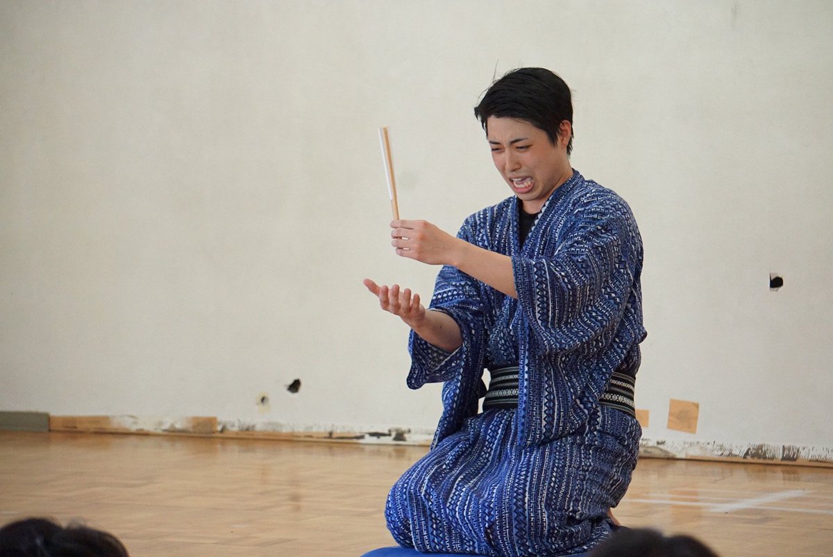 school_duo's tweet photo. 選抜発表その3🍶🍭
落語の発表👘 https://t.co/c36ONZGBSH