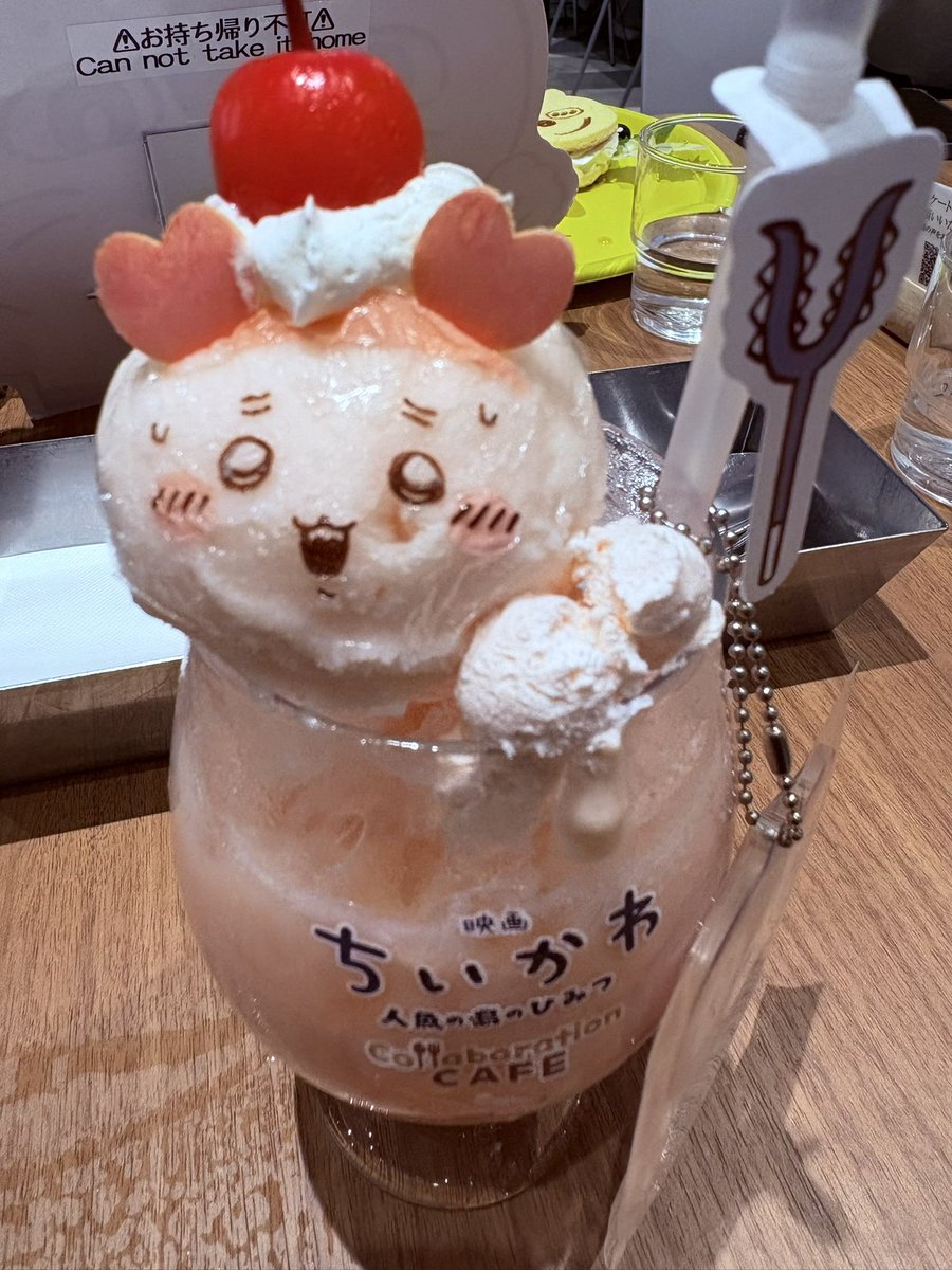 kaichiiii2's tweet photo. ちいかわカフェ最高でしたー！！！✨️✨️ https://t.co/4Z4l24fNZn