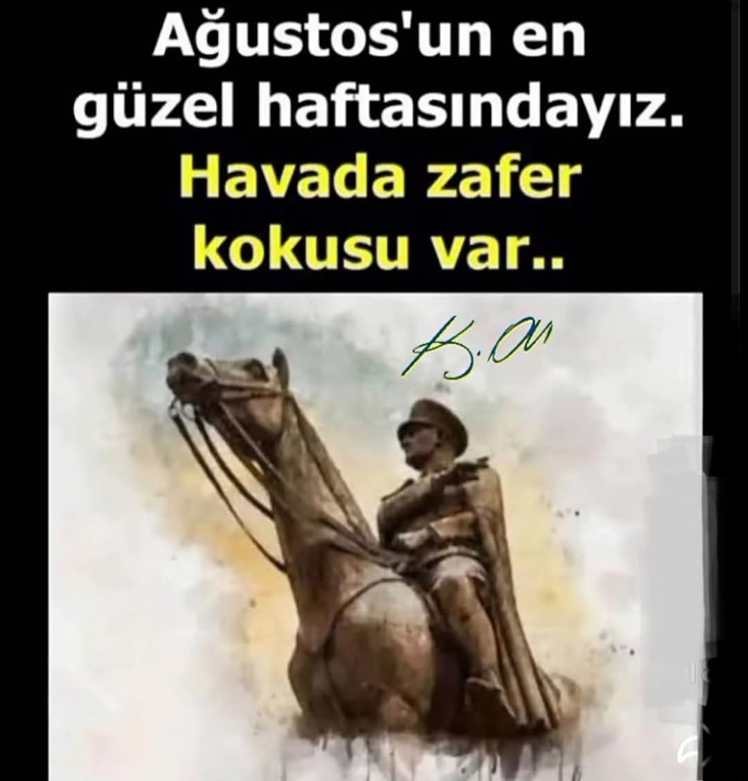 AliSere20's tweet photo. "Hattı müdafaa yoktur, sathı müdafaa vardır. O sath bütün vatandır " 🇹🇷
#Atatürk 
#26Ağustos https://t.co/6DWryEZPqh