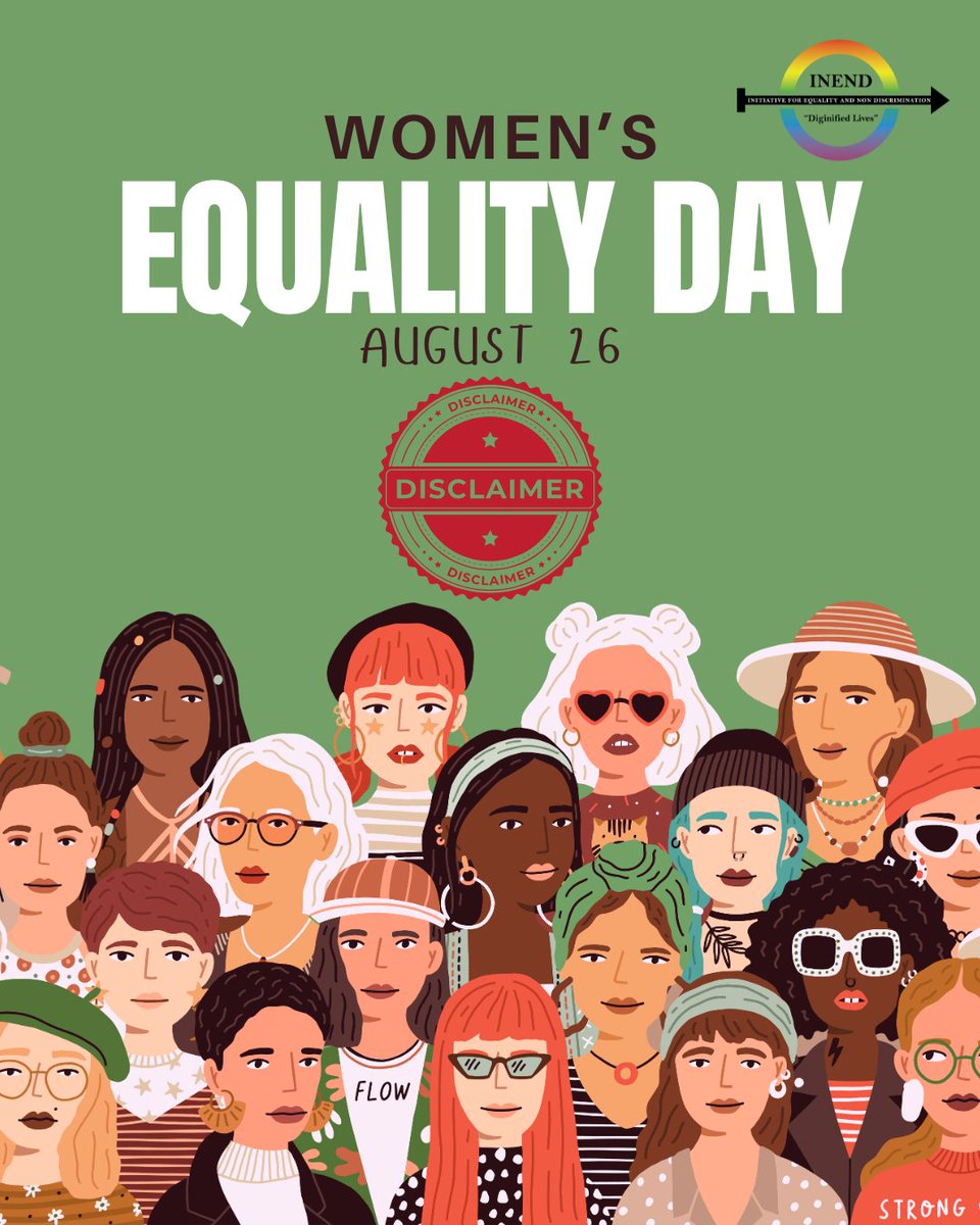 INENDorg's tweet photo. No country in the world has reached full legal equality for women and girls. From protection against gender-based violence to equal pay, WOMEN'S and girls’ human rights remain unequal under the law, as impunity for violations of  women and girls persists worldwide-UN Women , APRIL 2026 
#WomensEqualityDay