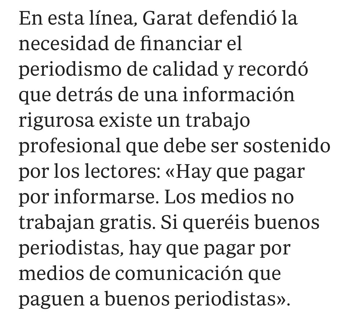 CarlosSacalugaa's tweet photo. Ayer me tocó cubrir la presentación del libro “Todos los hombres de Sánchez” de la periodista Ketty Garat. 

Durante su intervención dejo una reflexión sobre la profesión que me gustó mucho y que no puede contener más verdad. 

Chapó https://t.co/6N4ktEeQi2
