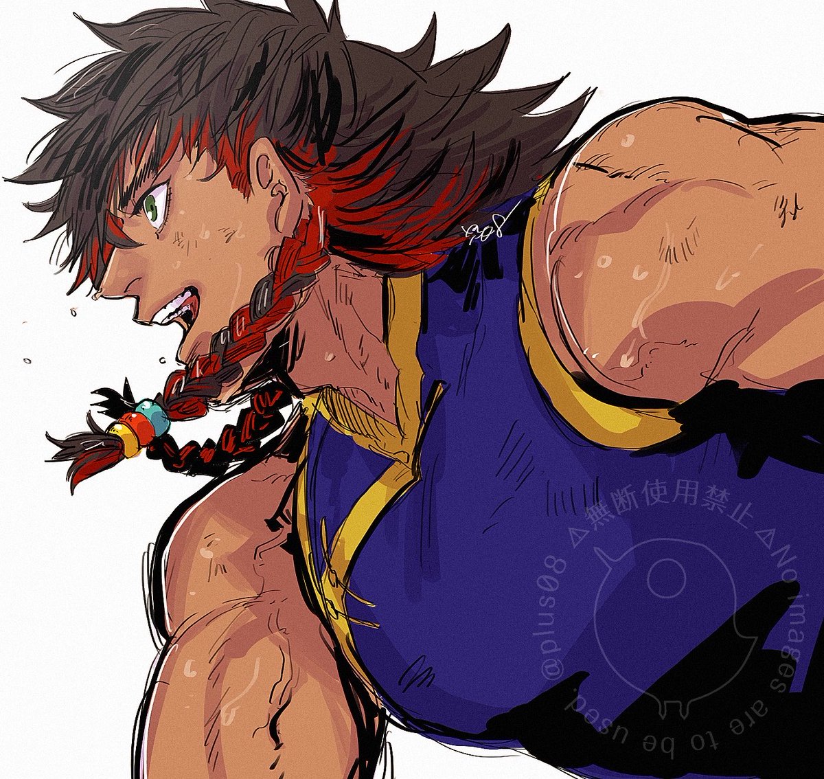 plus08's tweet photo. 暑いのでさわやかワラヤ
#fanart https://t.co/lsFZYcoAvM