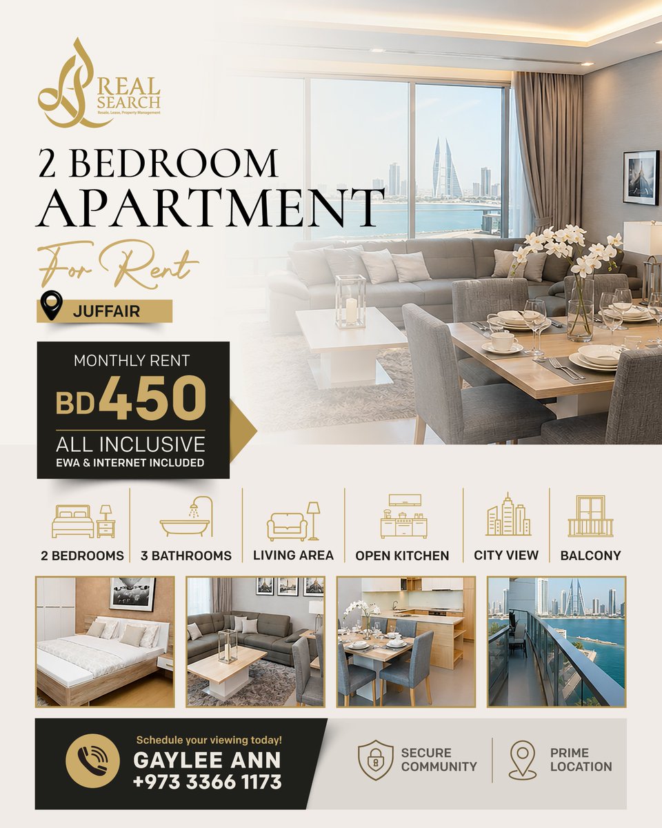 realsearchbh's tweet photo. احجز موعد معاينتك اليوم
 جايلي آن | 33661173 973+ https://t.co/R9FB12cHw6