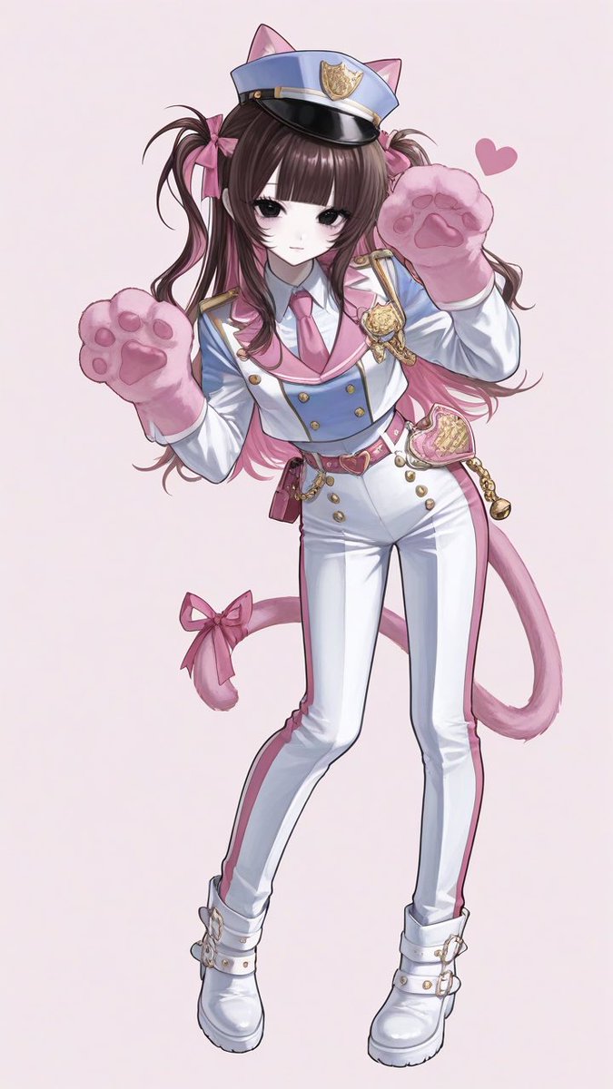 Muyoku06's tweet photo. 🫯 プロンプト配布 🫯

なんか猫ちゃんが警察官です🐱🚨
（ ※ランダム性が高いと思われます ）

F外問わず引用🆙で見せてください♥

大幅なアレンジ等も ご自由に！ฅ^•ω•^ฅ
盗作を意図した投稿ではないです🙂‍↕️✋🏻

リプのALTにプロンプト⬇️ https://t.co/0yFxtqzkt0