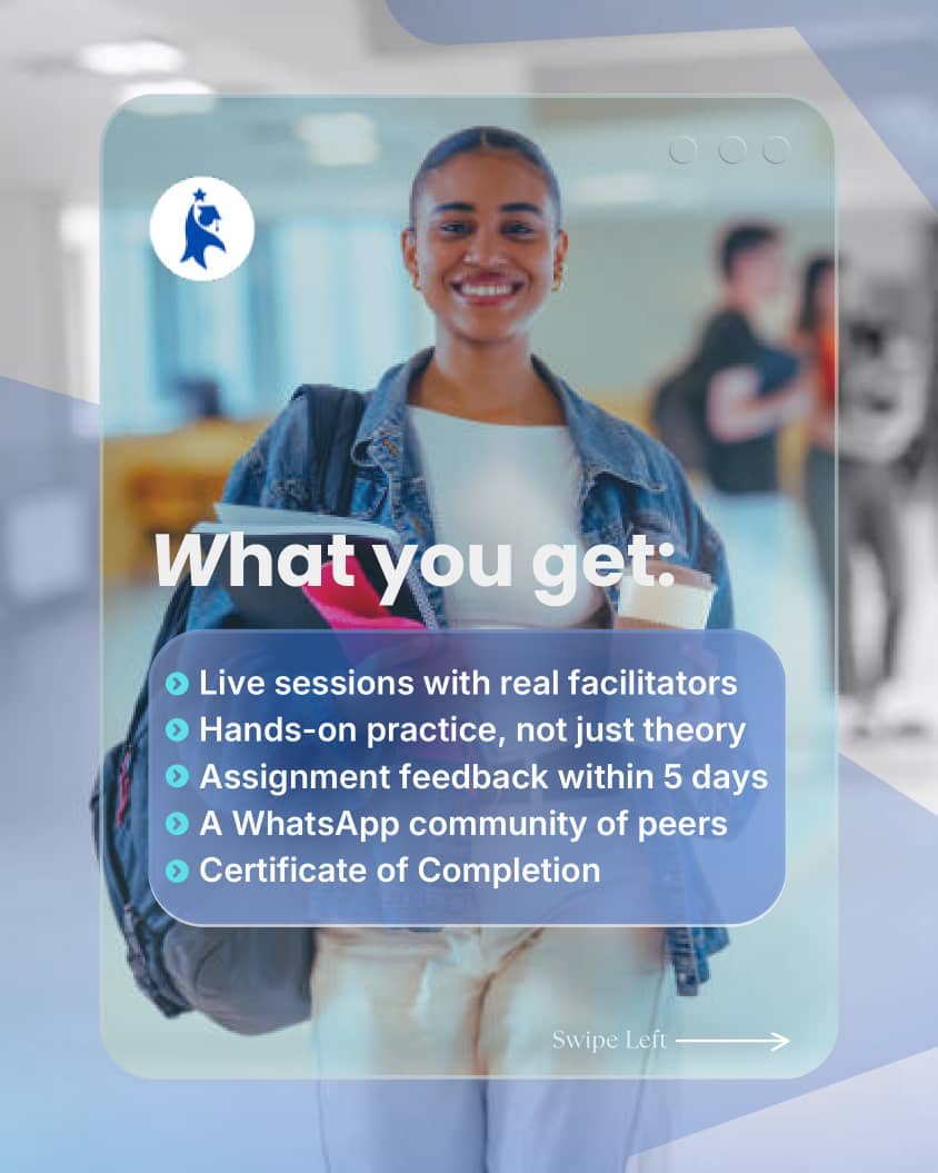 WordingsAcademy's tweet photo. Been wondering what Wordings Academy is about? Who it's for? What you get?

Wonder no more — swipe through 👇

Registration is open and still free. Go save your seat.
https://t.co/pfl14rRhif

#WordingsAcademy #EnrollNow https://t.co/rqXhCIqIbB