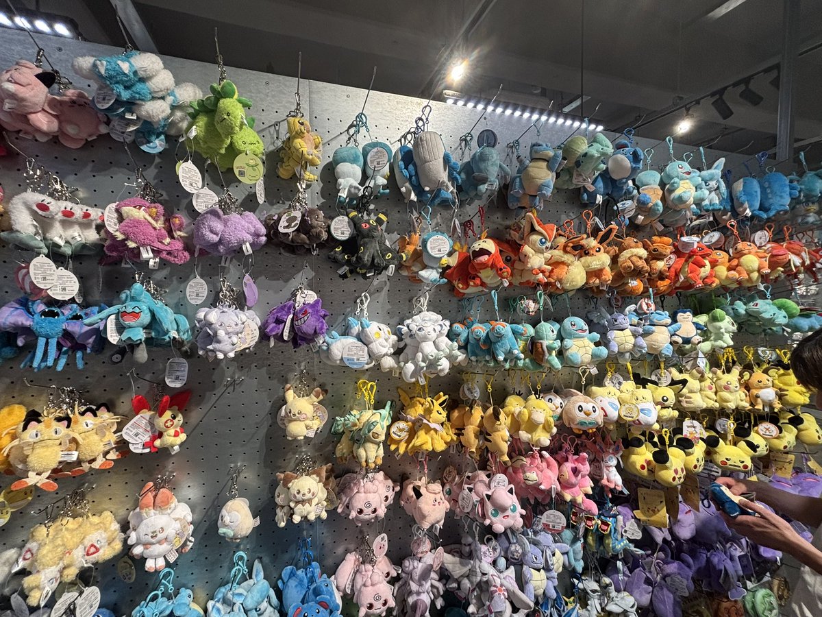 mitamaaaa0418's tweet photo. ショッピングしてたらポケモンのぬいぐるみ大量にあった https://t.co/h5Yvty8Wem