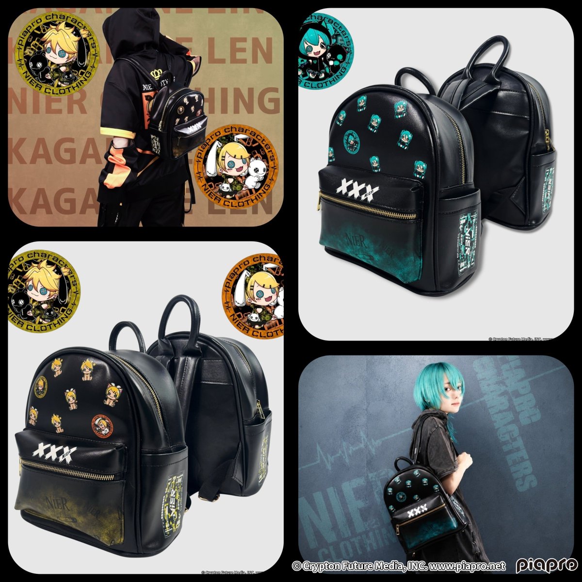 NieR_tokyo's tweet photo. 🚫Coming soon...🚫
2026年9月1日 0:00〜
🌟ピアプロキャラクターズ×NIERコラボ商品 販売決定🌟

キャラクター同士がコラボした
CUTEな描き下ろしデザインは必見💥

カットソーなどのアパレルだけでなく、
アクリルキーホルダーやアクリルスタンドの販売も🌟

詳しい詳細はこちら https://t.co/8uzwvbpio7

#初音ミク #鏡音リン #鏡音レン #巡音ルカ #MEIKO #KAITO #ピアプロキャラクターズ