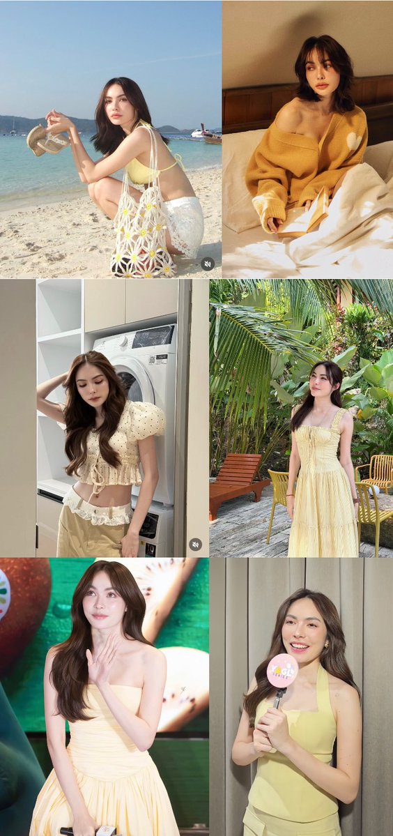 apolada9309's tweet photo. ชาล็อตกับสีเหลือง💛

#ชาล็อตออสติน #CharlotteAustin https://t.co/y16PdKxv60