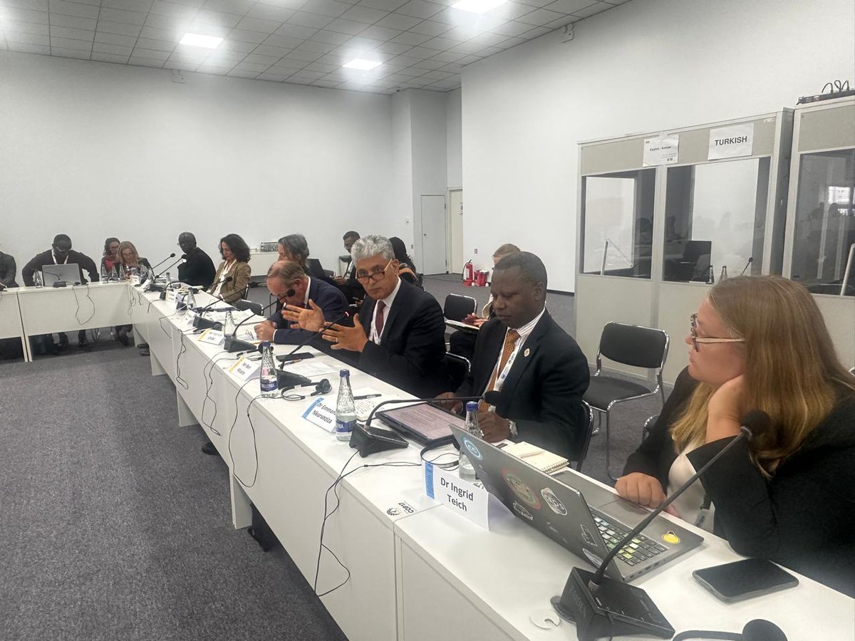 OSS_Comms's tweet photo. "Coherence among the Rio Conventions is built first at country level". At #COP17UNCCD, @NabilBenKhatra calls for shared data, stronger capacities and regional cooperation to turn reporting into action.
#UNited4Land #RestoringLand #RestoringHope https://t.co/NiBtQQQYL8