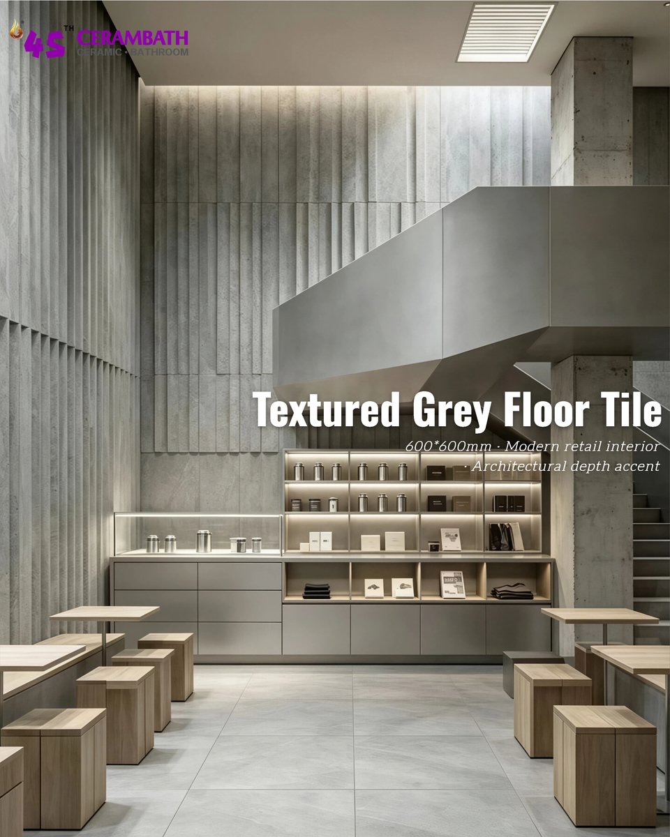 CeramBath's tweet photo. 45th CeramBath Exhibitor Spotlight | ORIENT-Gray Tone Tile
🔥 ORIENT showcases Premium Matte Fine Dry Grain &amp; Elegant Gray Tone Series, with low-saturation gray tone, natural sand texture and matte dry surface, delivering quiet luxury and versatile elegance to modern spaces. https://t.co/Y3mw7H7moo