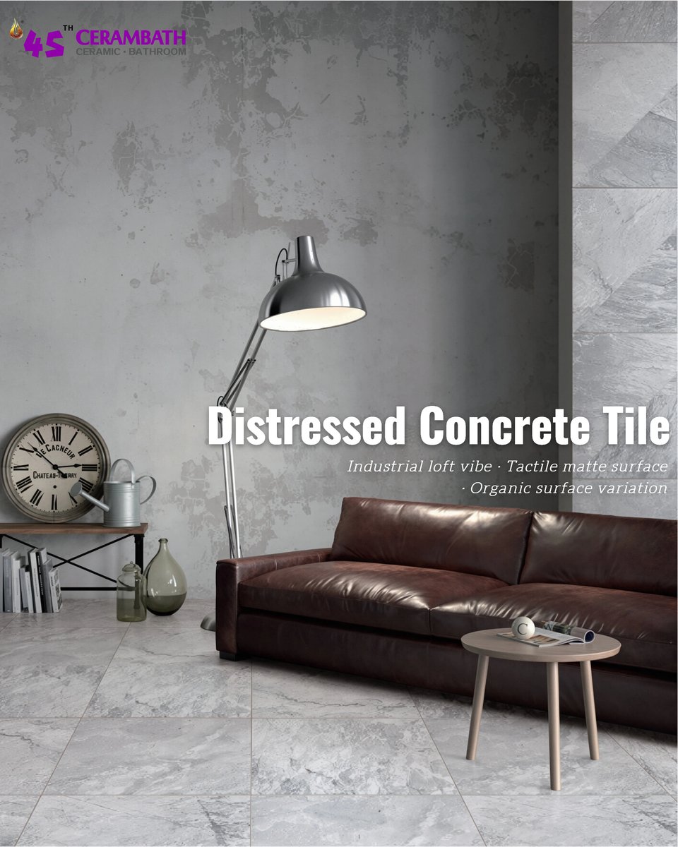 CeramBath's tweet photo. 45th CeramBath Exhibitor Spotlight | ORIENT-Gray Tone Tile
🔥 ORIENT showcases Premium Matte Fine Dry Grain &amp; Elegant Gray Tone Series, with low-saturation gray tone, natural sand texture and matte dry surface, delivering quiet luxury and versatile elegance to modern spaces. https://t.co/Y3mw7H7moo