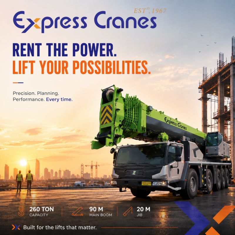 ExpressCra61360's tweet photo. 🏗️ Big lifts need more than big machines. They need precision, planning &amp; performance you can count on.

Express Cranes delivers the equipment and expertise to keep demanding projects moving.

Built for the lifts that matter.

#ExpressCranes #CraneRental #HeavyLifting https://t.co/fYe3Nnjeyr