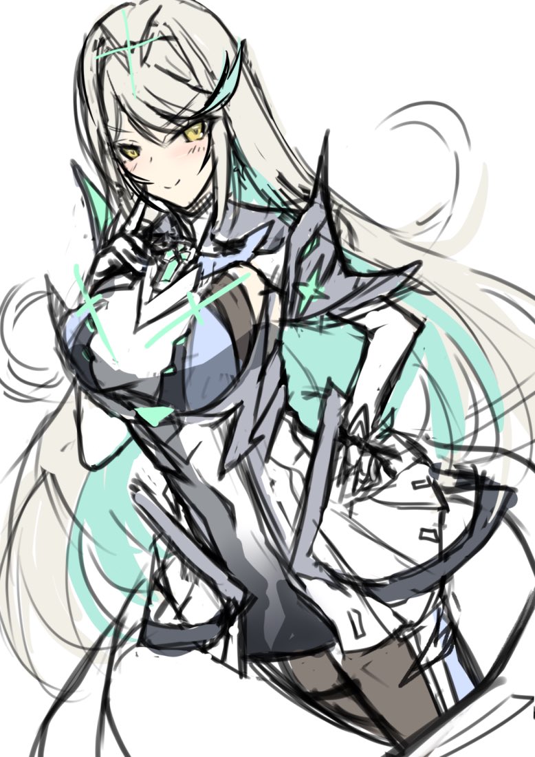 tactactak's tweet photo. 新しいヒカリちゃん描いてるけど線多くてだいぶしんどいな！ https://t.co/8goG8tjT3H