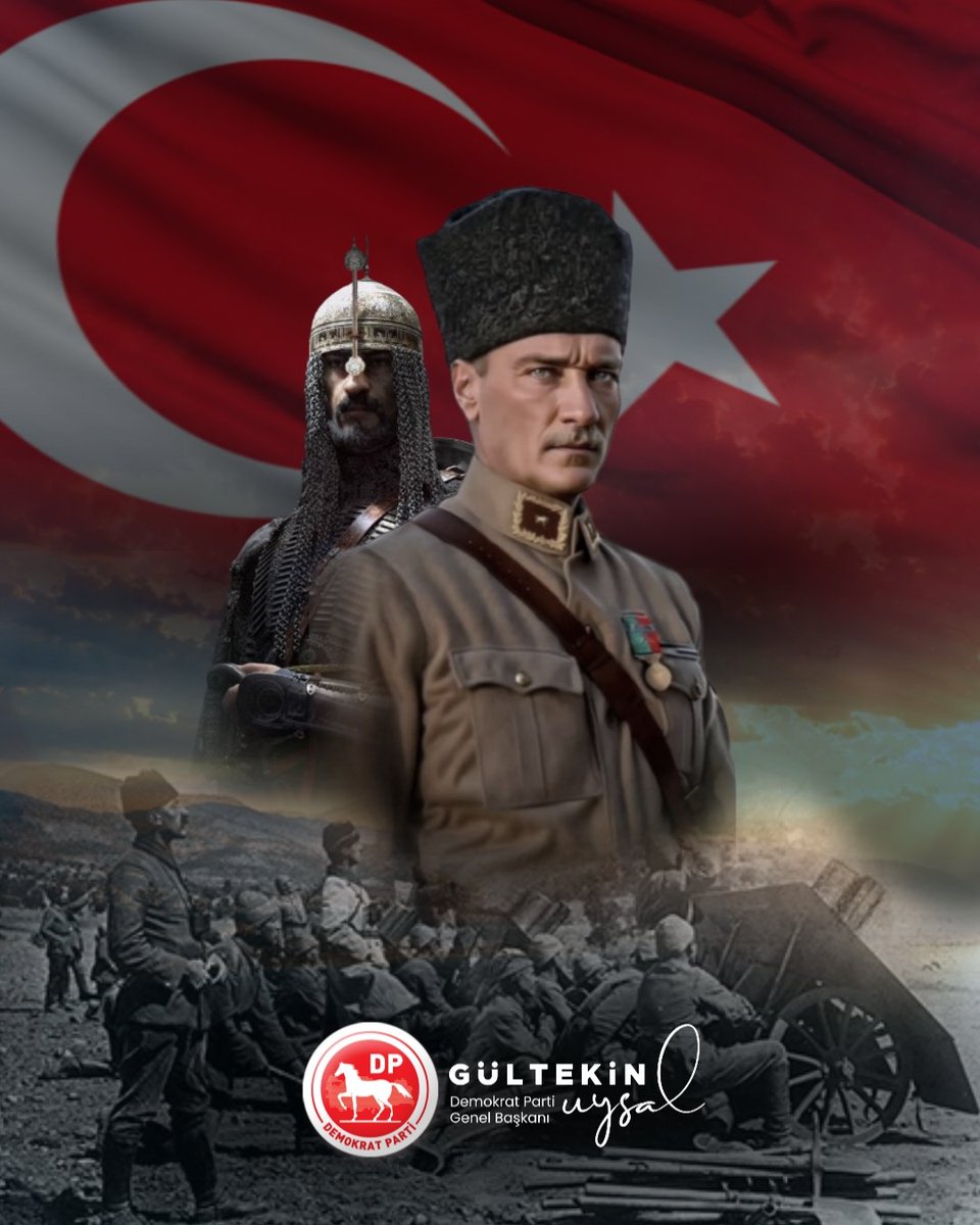 DpGultekinUysal's tweet photo. Bu Aziz toprakları Aziz Milletimize, Türk Milletine daim bir Vatan yapan Malazgirt Zaferinin ve bu vatanı namus, kutlu bir emanet bilerek düşmandan koruyan, istiladan kurtaran, üstüne kaim bir devleti kuran Büyük Atatürk'ün kumandanlığında Afyonkarahisar'da Kocatepe'de başlayan destansı mücadelenin, Büyük Taarruzun yıldönümü bugün.

Vatan için, Millet için, Devlet için şehadete ermiş kahramanlarımızı, Büyük Kumandan Alparslan'ı, Cumhuriyetimizin Kurucusu Başkomutanımız Atatürk'ü rahmet ve minnetle anıyor, Zafer Haftamızı tebrik ediyorum.