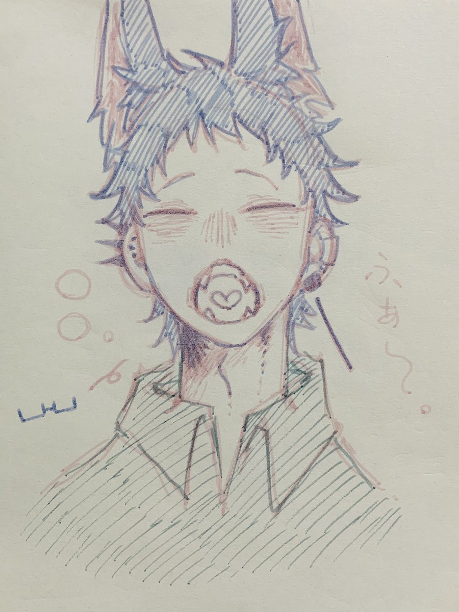 raaluu01's tweet photo. 今日描いた落書きモノさんが可愛すぎる https://t.co/TeOvf29ClG