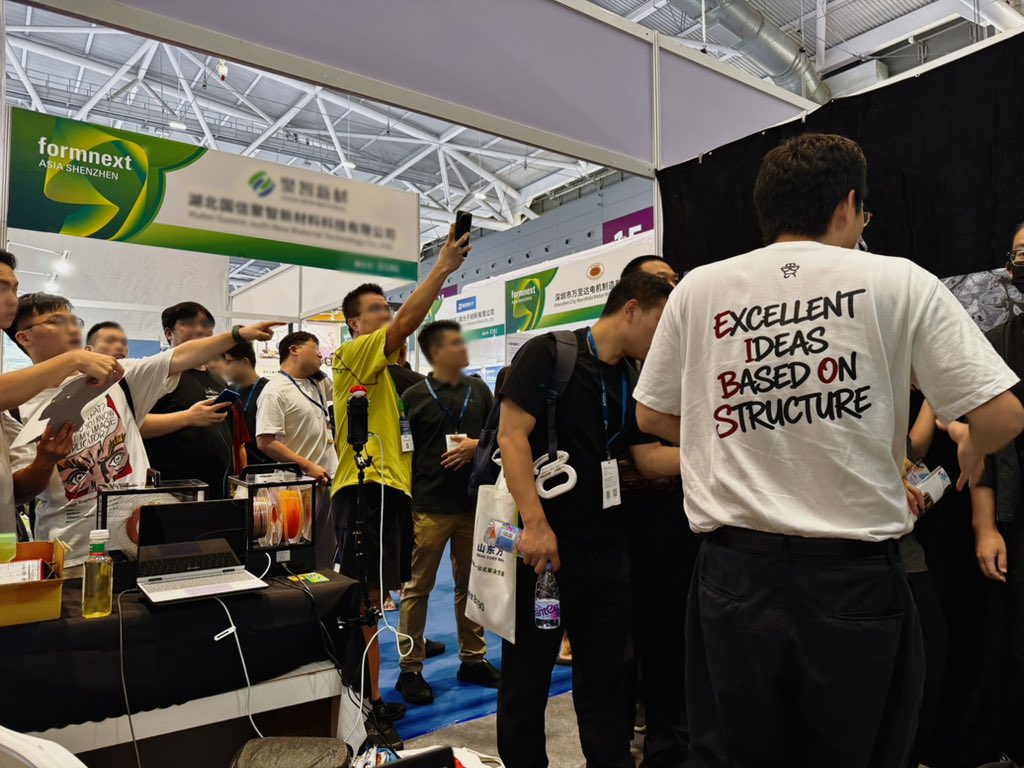 EIBOS_official's tweet photo. EIBOS is at Formnext Shenzhen! 🇨🇳✨
Come find us at Booth D192 👋
#EIBOS #Formnext #FormnextShenzhen #3DPrinting https://t.co/DzVmT45nDR