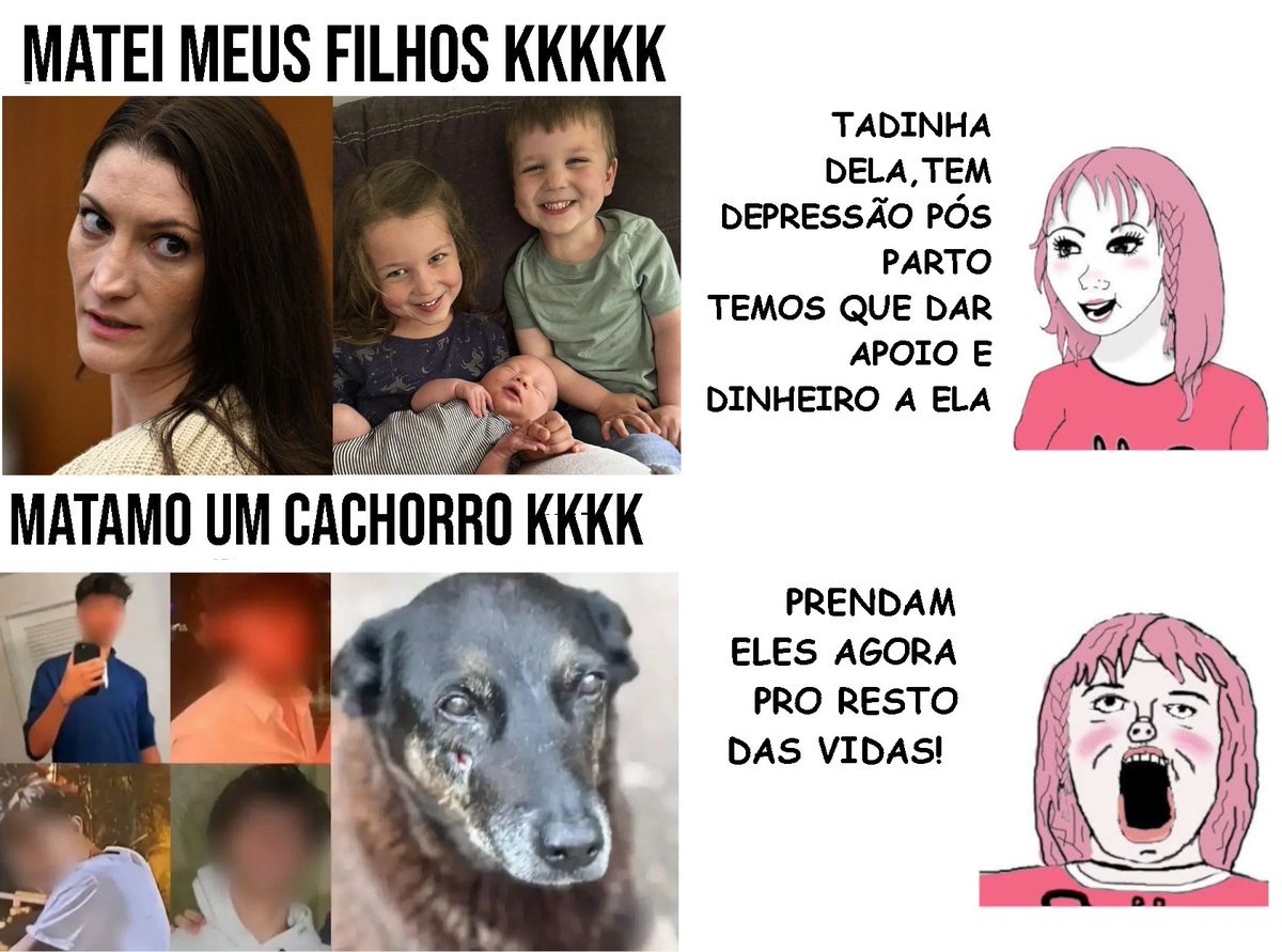 brainletbr's tweet photo. Dois pesos, duas medidas https://t.co/peLroqPGqE