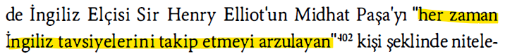 omerdumgiriz's tweet photo. Midhat Paşa "her zaman İngiliz tavsiyelerini takip etmeyi arzulayan" kişi idi.

- İngiltere'nin İstanbul Büyükelçisi Sör Henry Elliot
