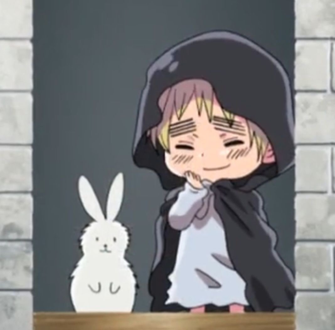 evilapin's tweet photo. something i adore the most about arthur and alfred is how closely tied to rabbits they are . . one’s in most of their childhood scenes it’s just like wow they truly are family https://t.co/pmdE6HfsgB
