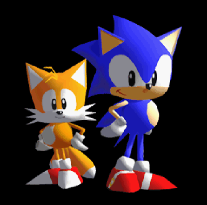 classoneradaily's tweet photo. The renders of Sonic and Tails in Sonic Jam's credits are some of my favorites of the characters https://t.co/ShtB8t2oOG