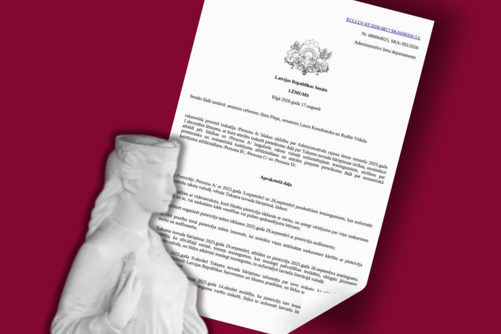 lakuga's tweet photo. Ituo gods 17. augustā Latvejis Republikys Augstuokuos tīsys Senats pījēme lāmumu, ka īsnāgumu, kas tīsā īsnāgts latgalīšu rokstu volūdā nadreikst vīnkuorši nūraideit, tok tys ir juoizskota piec byuteibys.
https://t.co/5UnCTe4w0G https://t.co/r6cz0n6PD0