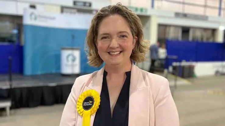 UK_Dispatch_'s tweet photo. 🚨: MORE CORRUPTION:  Anna Sabine MP for the Liberal Democrats who sits on the standards committee for parliament has received  two ticket from England FA Group Two tickets plus hospitality for the women’s football match England v China (estimated value £358). 

Received and accepted 29 November 2025; registered 3 December 2025 (4 days late)

She has also registered other interests, including:

•  Complimentary membership of the National Liberal Club (value £1,552.86; Category 2 support, from 14 August 2024 to 31 December 2025; registered 24 September 2024).

•  Various donations/support for activities as an MP (e.g., from individuals).

•  An overseas visit to Israel and Palestine (Category 4; funded by Yachad, value £2,169; May 2026).