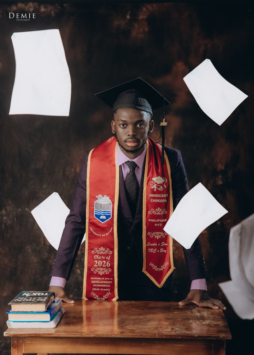 Twistlane1's tweet photo. The Great Hall beckons me

BACHELOR OF ARTS IN DEVELOPMENT ECONOMICS (WITH CREDIT)

GLORY BE TO THE ALMIGHTY HIGH 

#JESUSISLORD

INNOCENT CHIKOPA II
The New Economist in Town https://t.co/3eaWaHEjlS