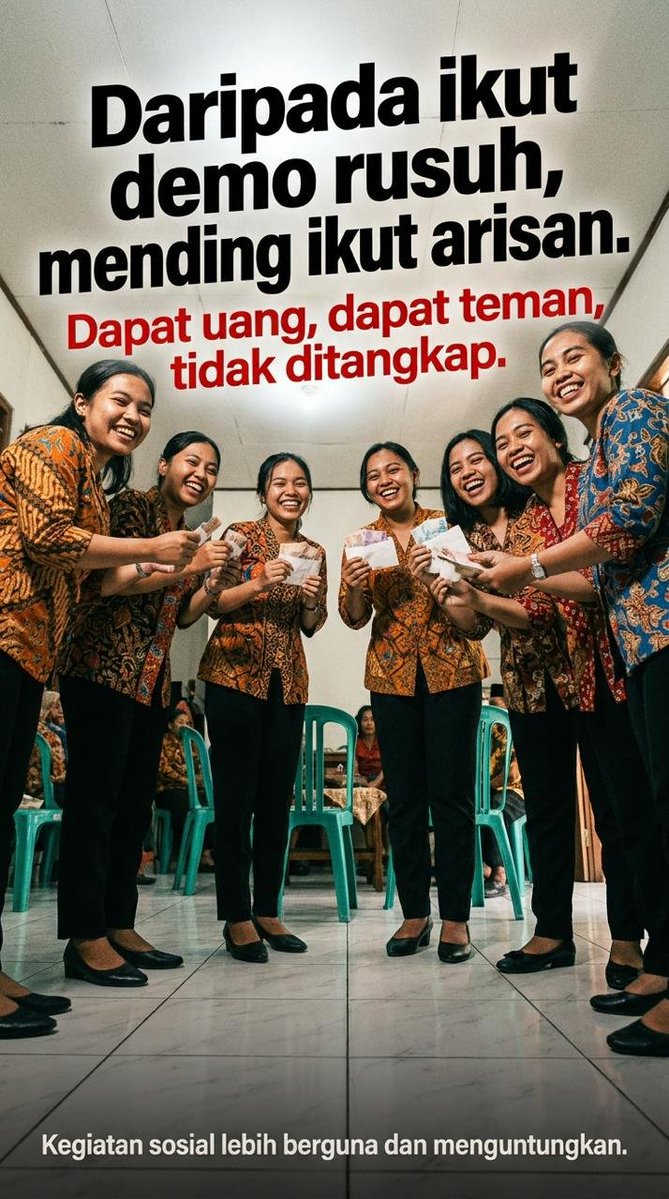 Kelingvmst's tweet photo. Kesejahteraan negeri tidak bergantung pada seberapa keras rakyat bersuara, tetapi oleh seberapa produktif mereka berkarya.

Gak Ikutan GakMasalah https://t.co/yxQZhZcQ5e
