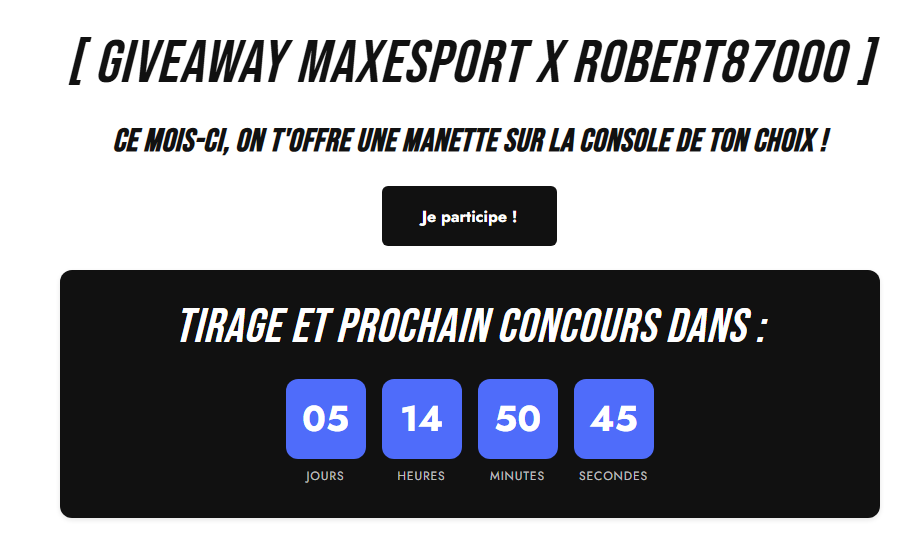 robert87000's tweet photo. 🎁 CONCOURS AOUT 2026 ! Plus que 3 Jours !!

✅Tente de gagner la manette officielle de ton Choix ( Jusqu'à 100€ !!) ! Parfait pour bien commencer FC 27 !

➡️Lien du concours : https://t.co/nXghFOSUhm

Merci pour les RT/Like pour partager un MAX ❤️

📅TAS 01/09 https://t.co/dAtrjXG58U