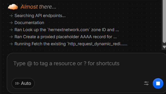 howinsr's tweet photo. Hey @Cloudflare the agent is pretty good! https://t.co/KSiiHGwGHt