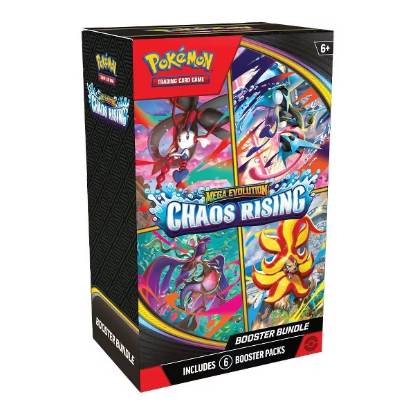 PokemonRestocks's tweet photo. Chaos Rising Booster Bundle is up at Target!

➡️ https://t.co/fJ6wYYZf01

#PokemonTCG #ad https://t.co/WNm9HR0IhL