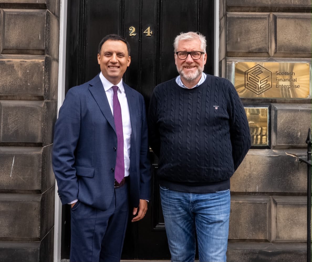 AnasSarwar's tweet photo. I met with @BlackRock and financial services leaders in Edinburgh yesterday to emphasise my commitment to the sector, to recognise the significant role they are playing and to make clear that we are determined to work with them to achieve even more. Many exciting plans ahead!
Our financial services sector is a leader in trade exports, a key driver of economic growth and helps attract inward investment.