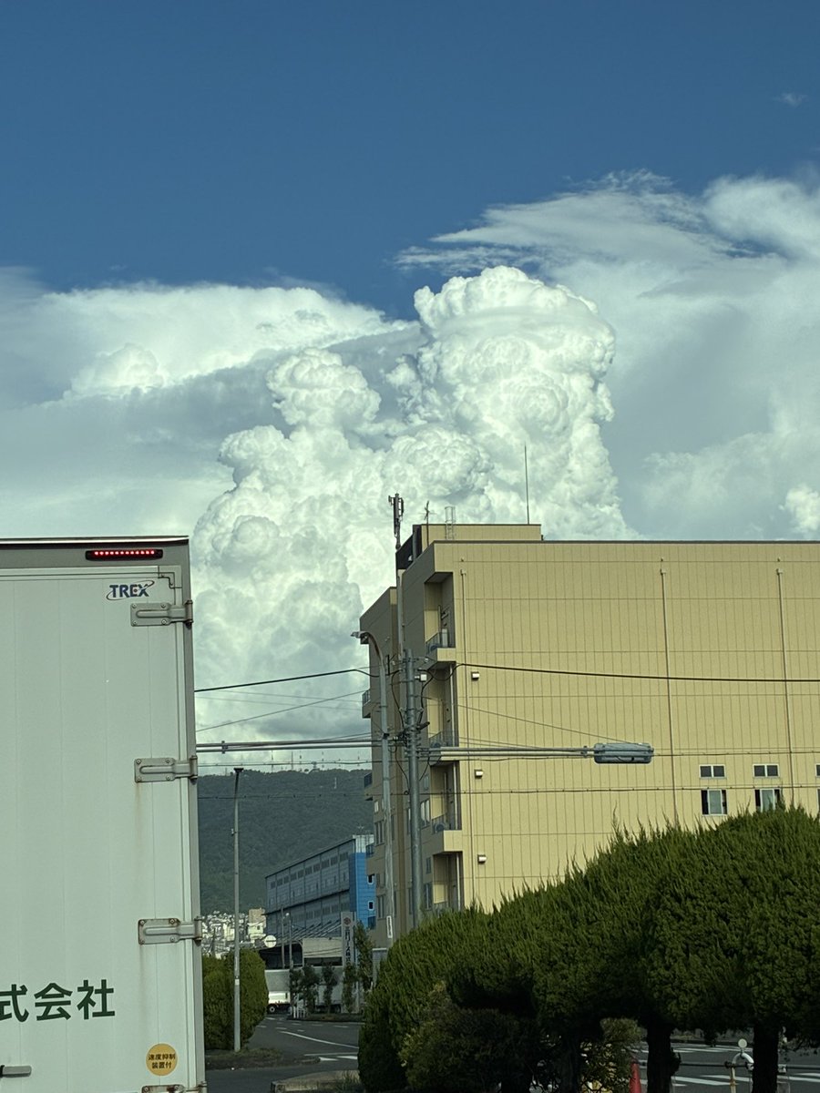 tomoneko_556's tweet photo. ひっさしぶりにみた、ごっつい入道雲 https://t.co/w8tTsGP68M